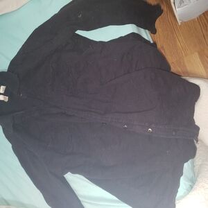 Black Button-Up Shirt